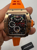 RICHARD MILLE RM 11-03 /003, 45mm Flyback Aço/Rose