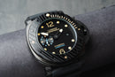Panerai Submersible 47mm Aço Oxiblack Mostrador Preto