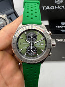 TAG Heuer Carrera F1 Mercedes AMG Petronas Aço 42mm - Puls. Borracha