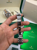 Rolex Date-Just 36mm Aço Pulseira Jubilee