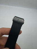 Hublot Classic Fusion Aço/OxBlack 45mm, Mostrador Preto, Sifras Árabe Rose
