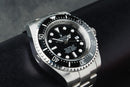 Rolex Deepsea 44mm Aço Mostrador Preto Luneta Preto Pulseira Oyster