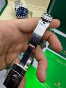 Rolex Datejust Oyster, 41mm, Oystersteel, Mostrador Preto - CLONE