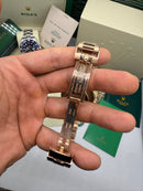 Rolex GMT Master II 40mm Aço/Rose ROOTBEER