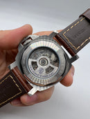 Panerai Luminor Marina GMT 44 mm Aço Mostrador Preto
