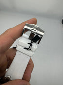 Audemars Piguet Royal Oak Offshore Diver Chrono 43mm, Mostrador Branco