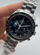 Omega Speedmaster Snoop Ltd Edition 42mm Aço Mostrador Preto