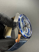 TAG Heuer Carrera Calibre 16, Chronograph Eletrônico, 44 mm, Puls. Couro