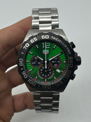 TAG Heuer F1 Cronometro 44mm Aço Mostrador Verde