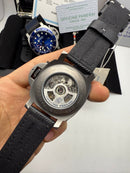 Panerai Edição Limitada Lo Scienziato Aço 47mm - Bezel OxCarbon
