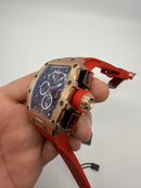 RICHARD MILLE RM 11-03 /003, 45mm Flyback Aço/Rose