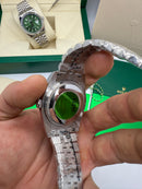 Rolex Date-Just 36mm Aço, Mostrador Rosa, Luneta Canelada