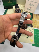 Rolex Yacth-Master 42mm Aço Mostrador Preto Pulseira OysterFlex