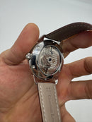 Patek Phillippe Turbilhão Perpetuo 42mm Aço, Pulseira Couro