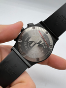 Hublot Classic Chrono OxiBlack 45mm Mostrador Preto Bisel Aço