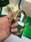 Rolex Day-Date Presidente SB 40mm Dourado Mostrador Preto