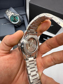 TAG Heuer Carrera Date Twin-Time Aço - 41mm - Mostrador Preto