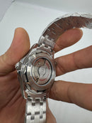 Omega Seamaster Co-Axial 40mm Mostrador Branco