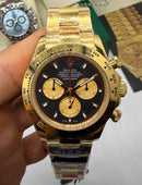 Rolex Daytona Oyster AllGold* 40mm - Mostrador Preto - CLONE