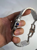 Cartier Santos 40mm - Aço Mostrador Verde - Pulseira Aço