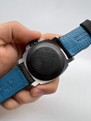 Panerai Luminor Marina 44mm Aço Mostrador Preto Pulseira Nylon
