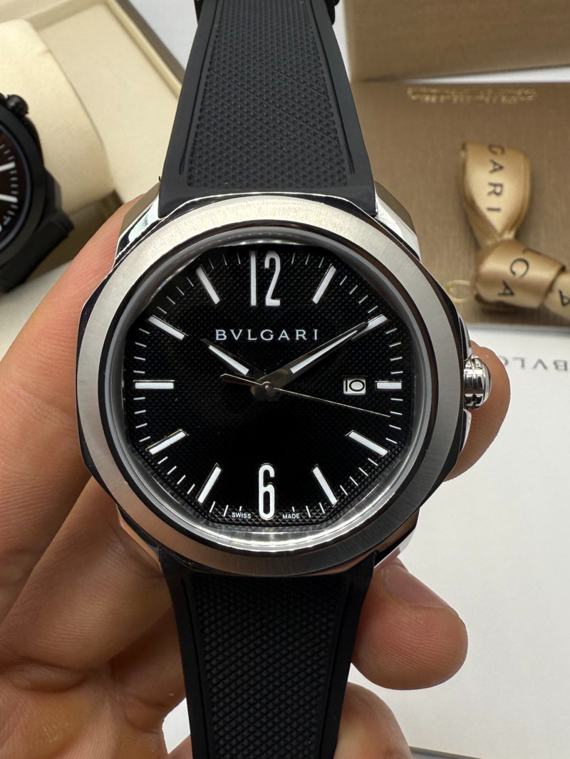 Bvlgari Octo Roma Automático 42mm Edição Limitada - Mostrador Preto