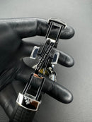 Patek Philippe Aquanaut 42mm Aço Mostrador Preto Pulseira Borracha