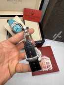 Patek Philippe Nautilus Fases da Lua 40mm, Aço, Mostrador Cinza