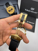 TAG Heuer Carrera Chronosprint x Porsche - Aço/Dourado 42mm -