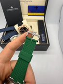 Vacheron Constantin Overseas Turbilhão Aço 40mm, Mostrador Verde
