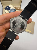 Bvlgari Alumium 41mm - Mostrador Preto Aluminio Pulseira Borracha