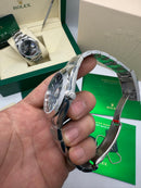 Rolex Datejust Oyster, 41mm, Oystersteel, Mostrador Azul - CLONE