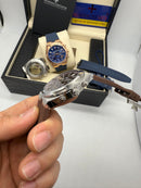 Vacheron Constantin Overseas Crono Aço 41mm, Mostrador Marrom