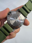Panerai Luminor Submersible 44mm Aço Mostrador Verde