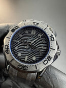 Omega Seamaster Co-Axial 40mm Aço OxBlack, Mostrador Preto