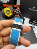 Hublot Big Bang 20th Anniversary King - Miame Blue Cerâmica Tungsténio 43mm