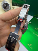 Rolex Datejust Aço 41mm, Mostrador Cinza, Pulseira Jubilee - CLONE