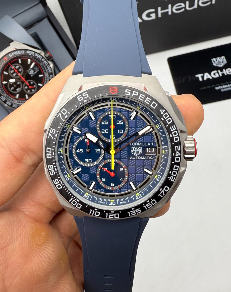TAG Heuer F1 Cronometro 42mm Aço/OxBlack - Speed