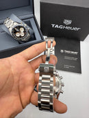 TAG Heuer Carrera Chronosprint x Porsche - Aço 42mm - Preto