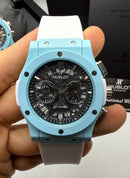 Hublot Classic Fusion Magic Blue Chrono 45mm Aço/OxBlue