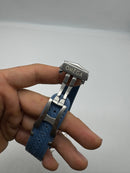 Omega Aquaterra 41,5mm Aço, Pulseira Borracha