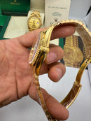 Rolex Day-Date Presidente 40mm - *Ouro - Branco - CLONE
