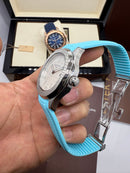 Patek Philippe Aquanaut 41mm Aço Mostrador Branco