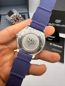 TAG Heuer F1 Solargraph 38mm Azul - Pulseira Borracha -