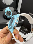 Hublot Classic Fusion Magic Blue Chrono 45mm Aço/OxBlue