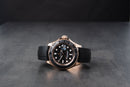 Rolex Yacth-Master 40mm Rosé Mostrador Preto Bezel Preto