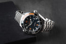 Omega Planet Ocean Co-Axial Master 45,5mm Aço Mostrador Preto Bezel Preto