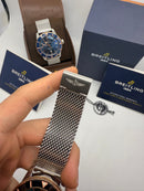 Breitling Superocean Aço 44mm Pulseira Aço Milanes