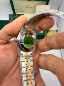 Rolex Date-Just 31mm Aço/Dourado Pulseira Jubilee
