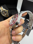 Tudor Black Bay 43mm Aço - Mostrador Vermelho